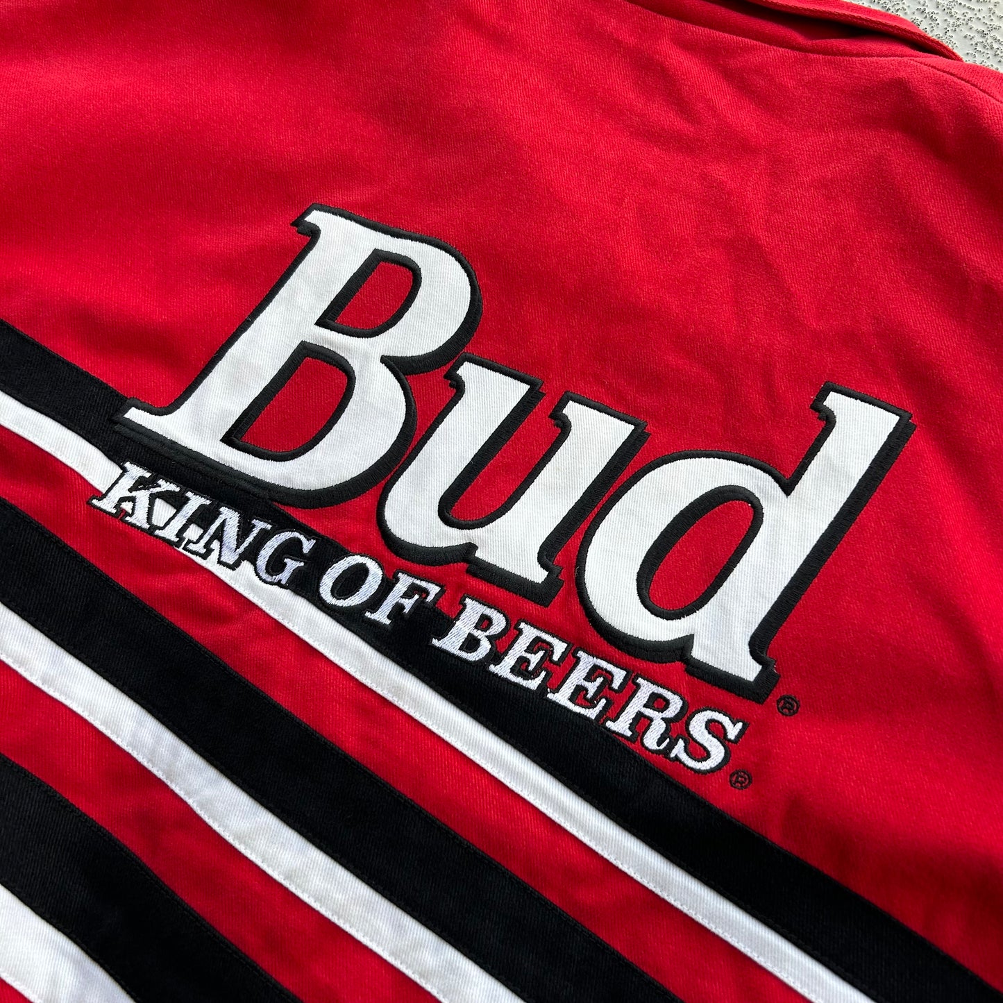 Bud King of Beers Nascar Jacket - XL