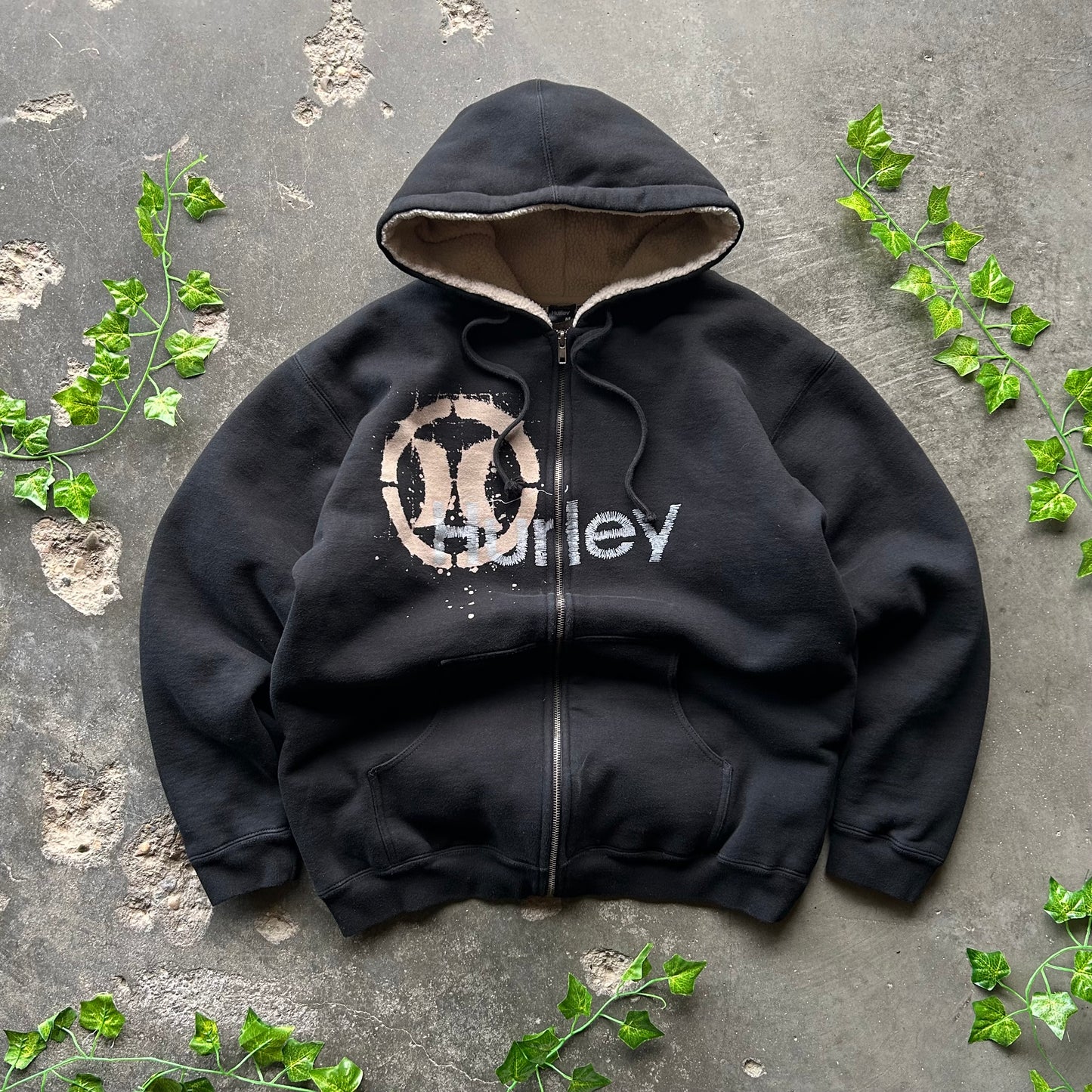 Hurley Y2K Sherpa Hoodie - M