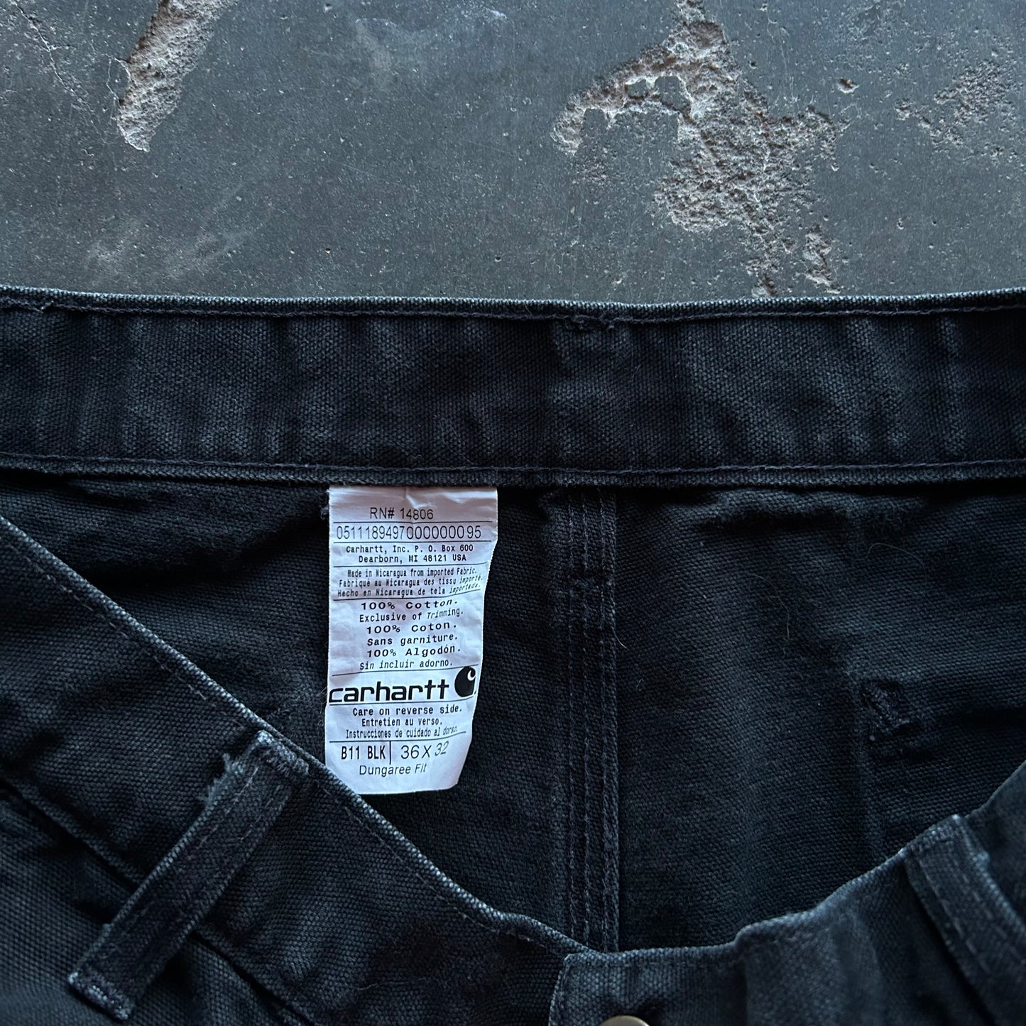Carhartt Heavy Carpenter Pants - 36